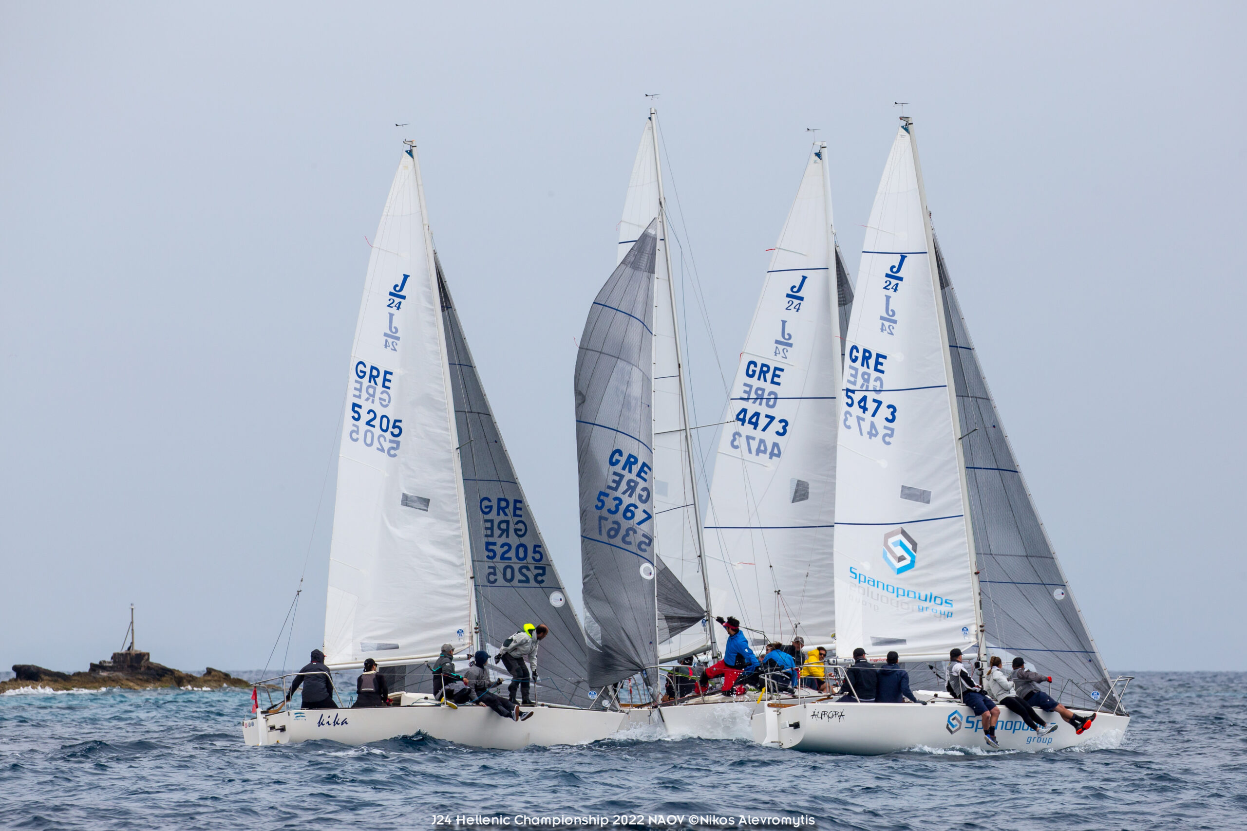 J24 Hellenic Championship 2022.NAOV ©Nikos Alevromytis