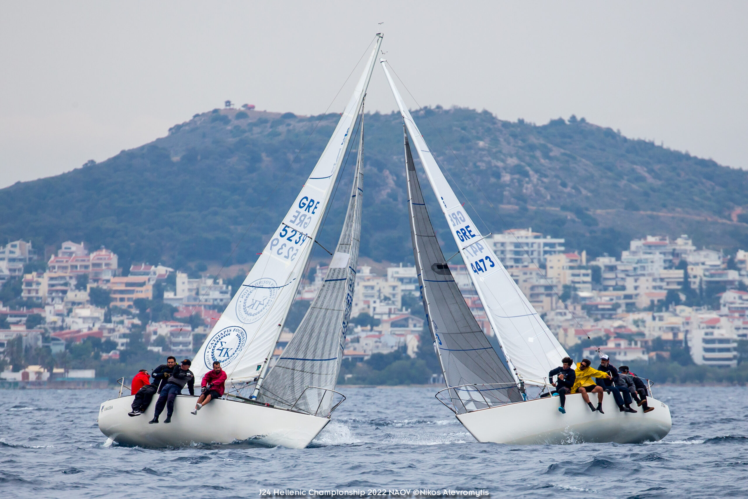 J24 Hellenic Championship 2022.NAOV ©Nikos Alevromytis