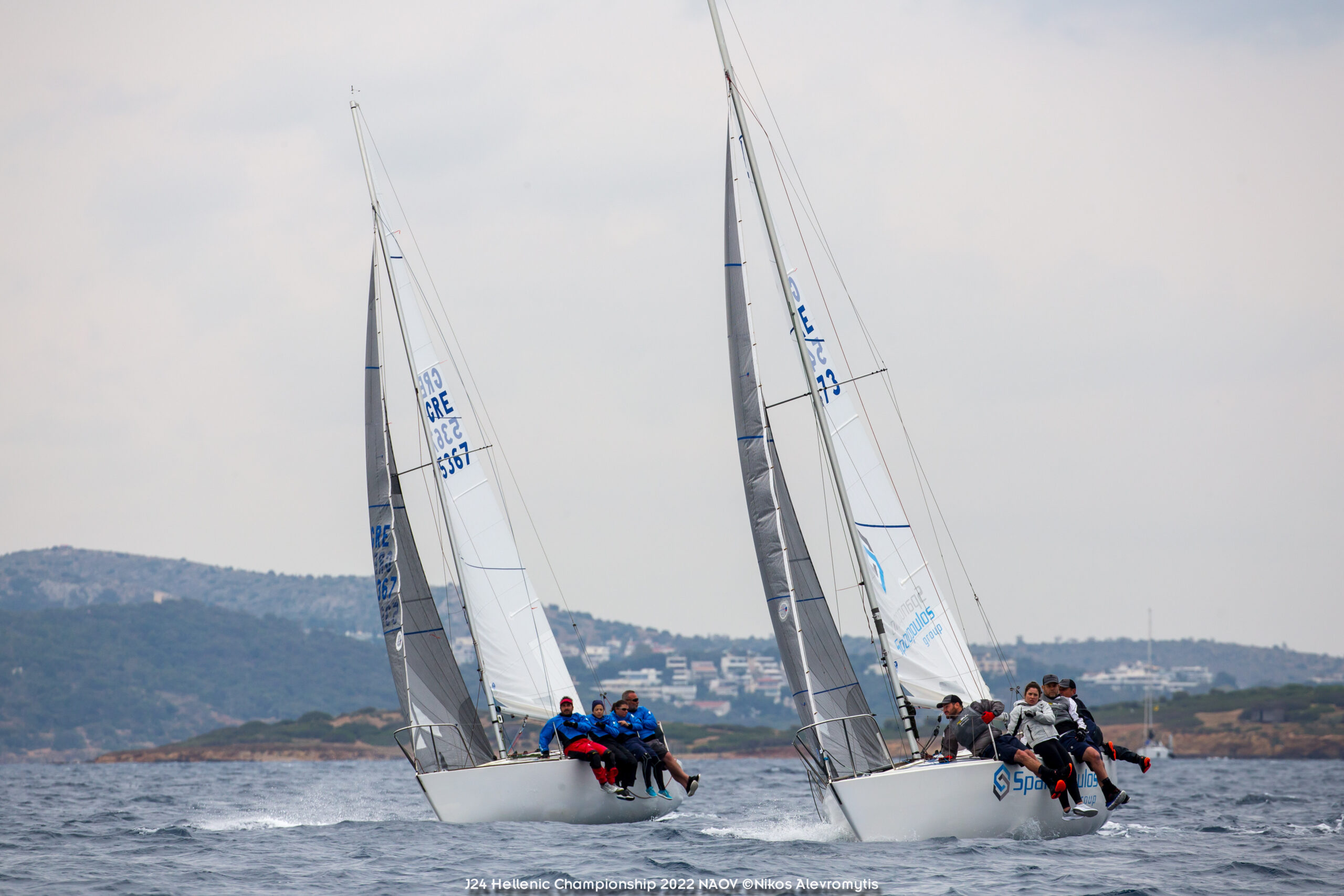 J24 Hellenic Championship 2022.NAOV ©Nikos Alevromytis