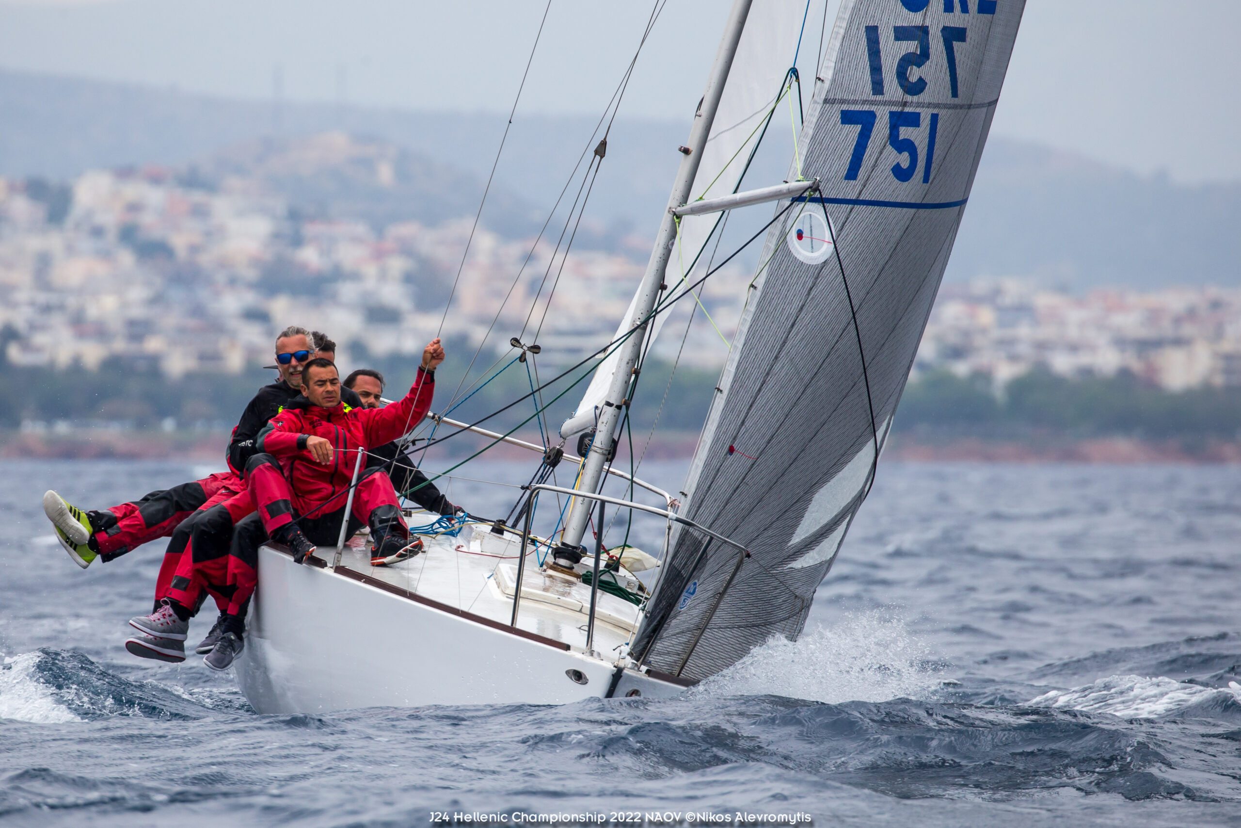 J24 Hellenic Championship 2022.NAOV ©Nikos Alevromytis