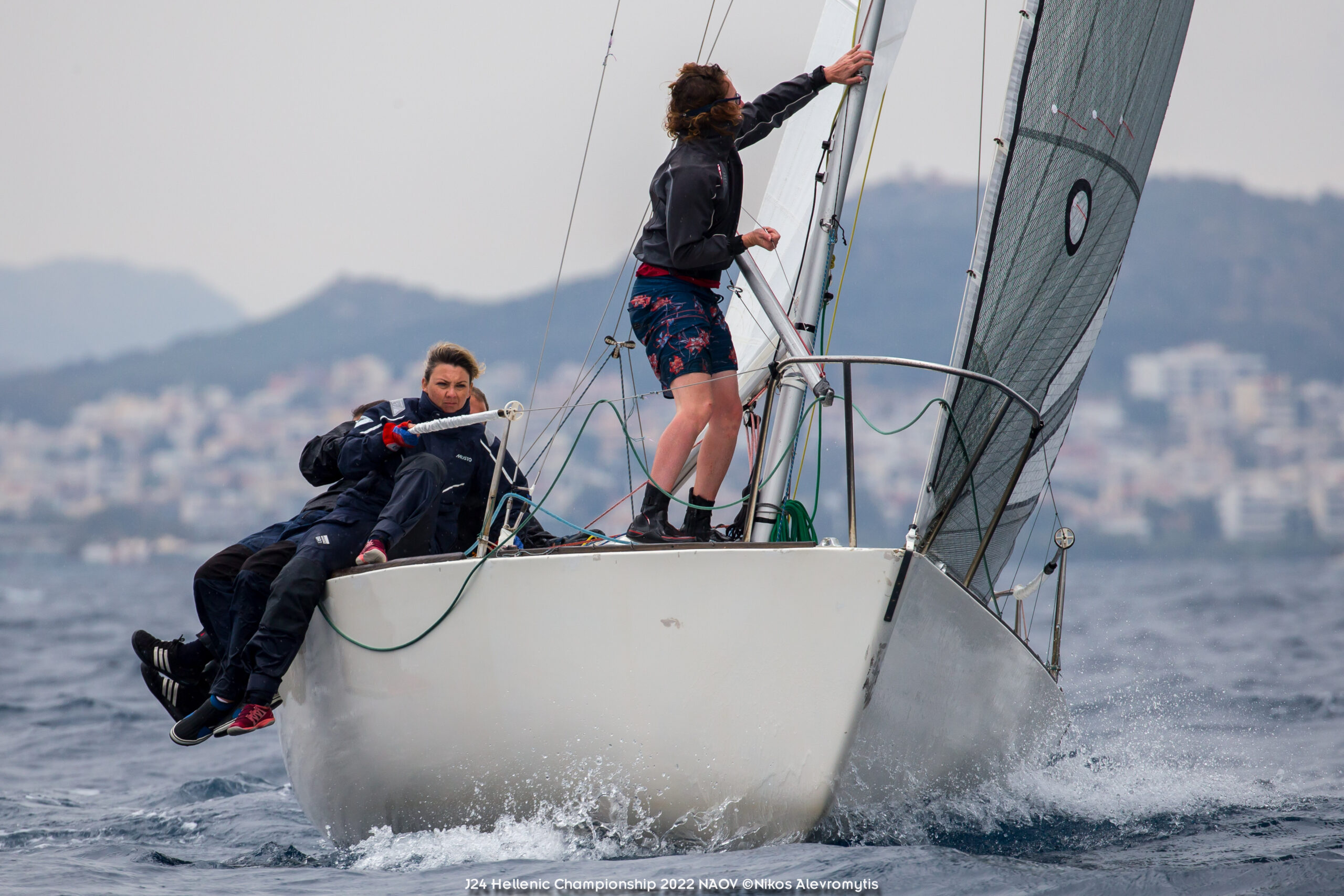 J24 Hellenic Championship 2022.NAOV ©Nikos Alevromytis