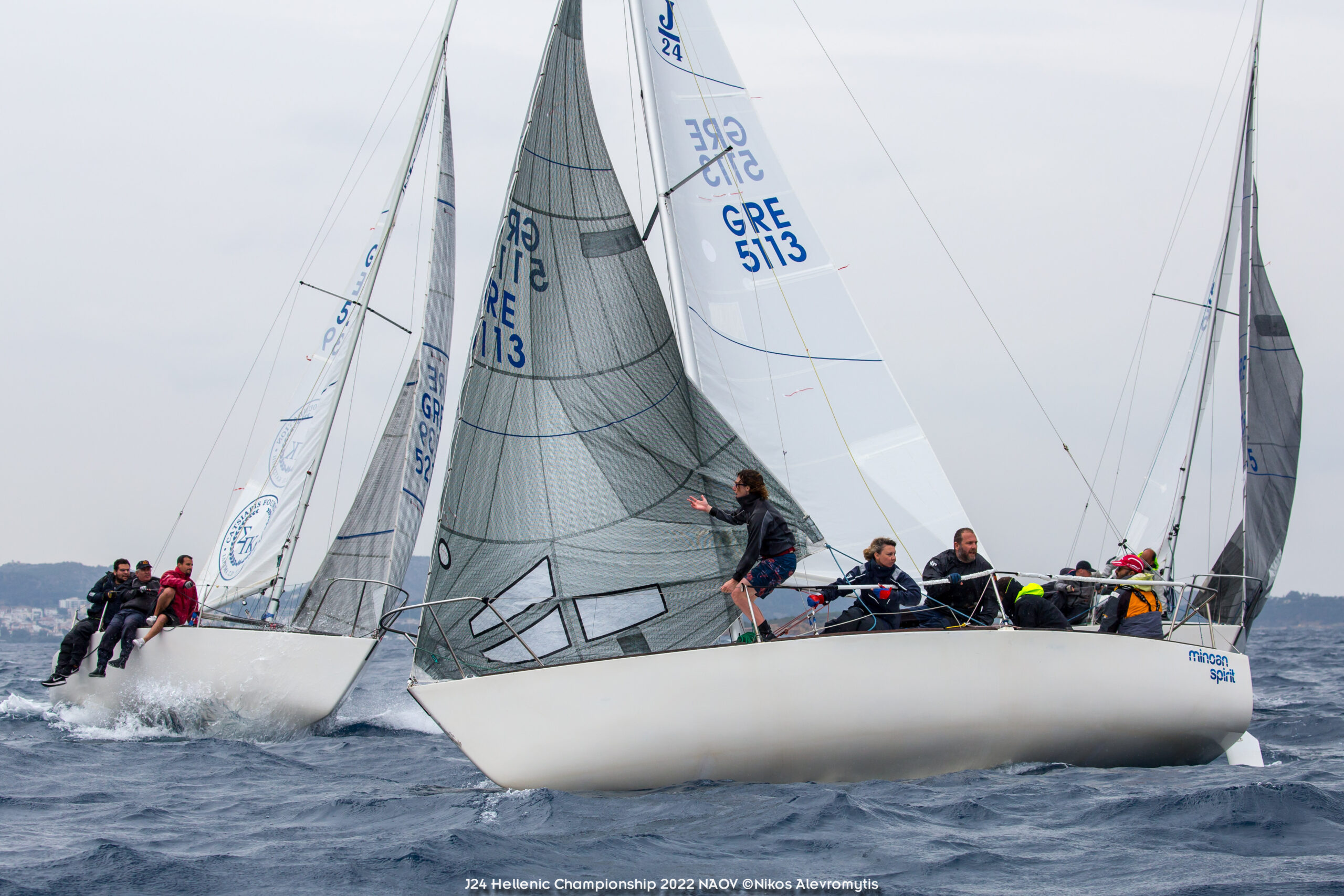 J24 Hellenic Championship 2022.NAOV ©Nikos Alevromytis