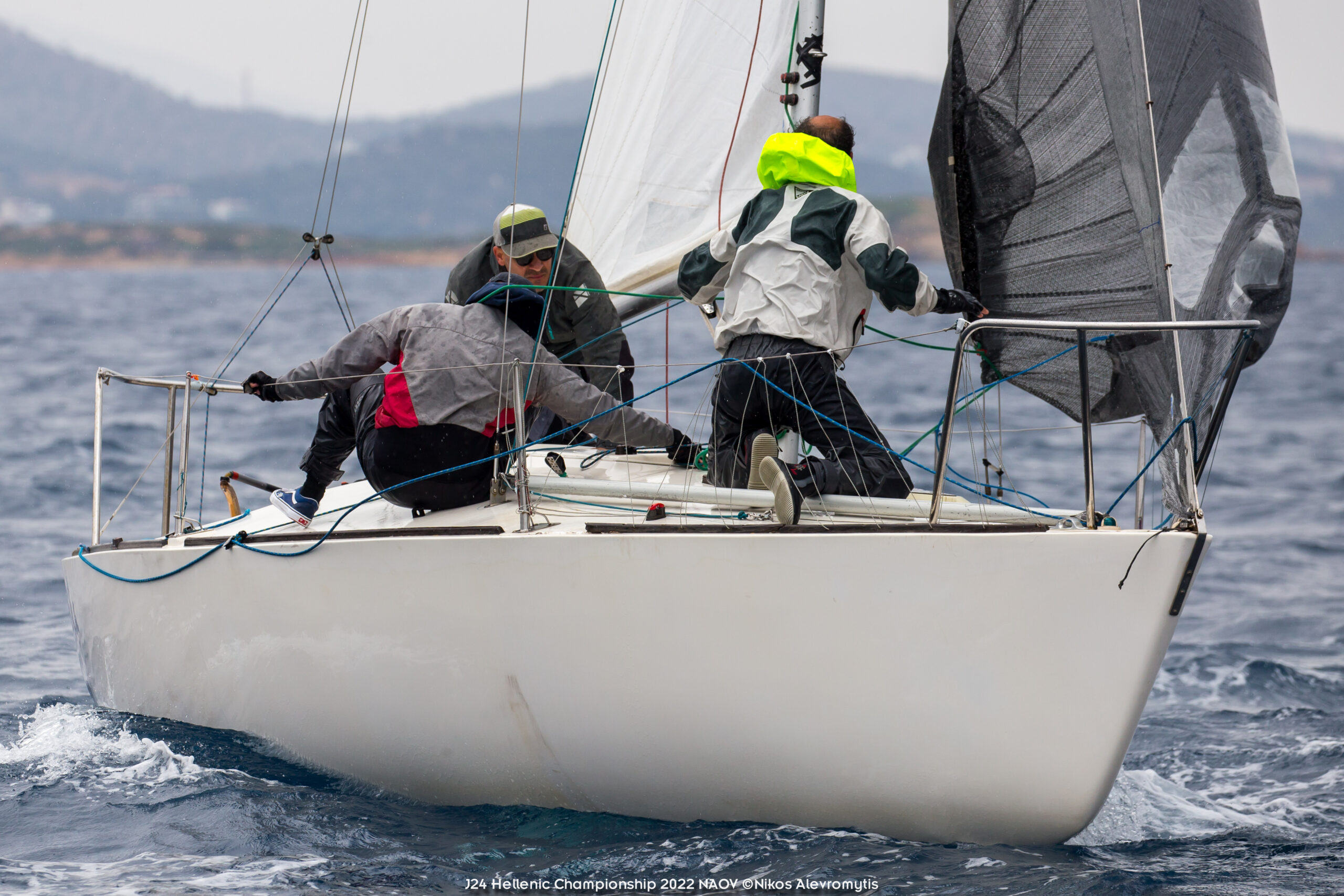 J24 Hellenic Championship 2022.NAOV ©Nikos Alevromytis