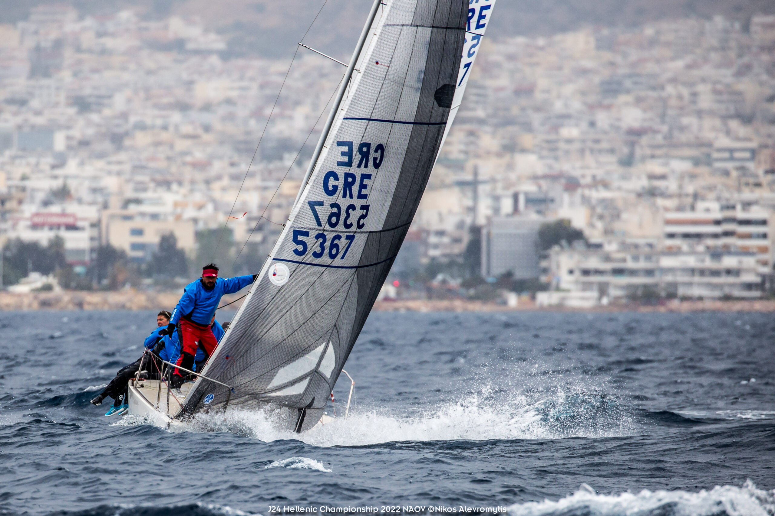 J24 Hellenic Championship 2022.NAOV ©Nikos Alevromytis