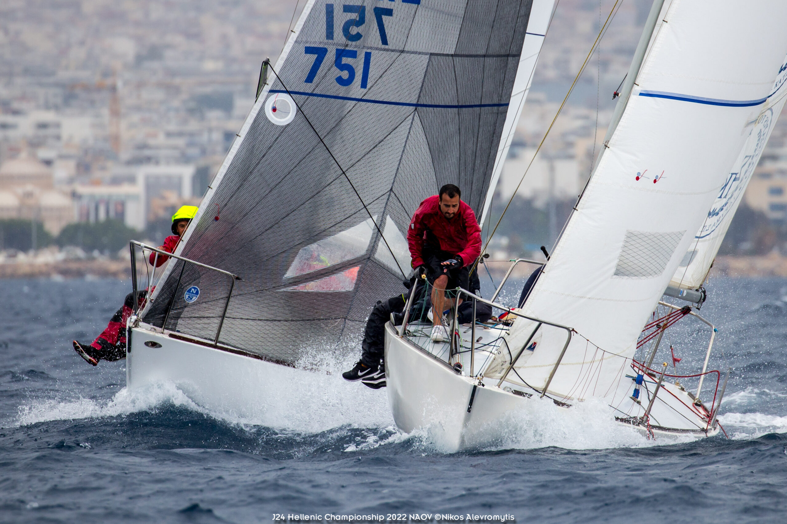 J24 Hellenic Championship 2022.NAOV ©Nikos Alevromytis
