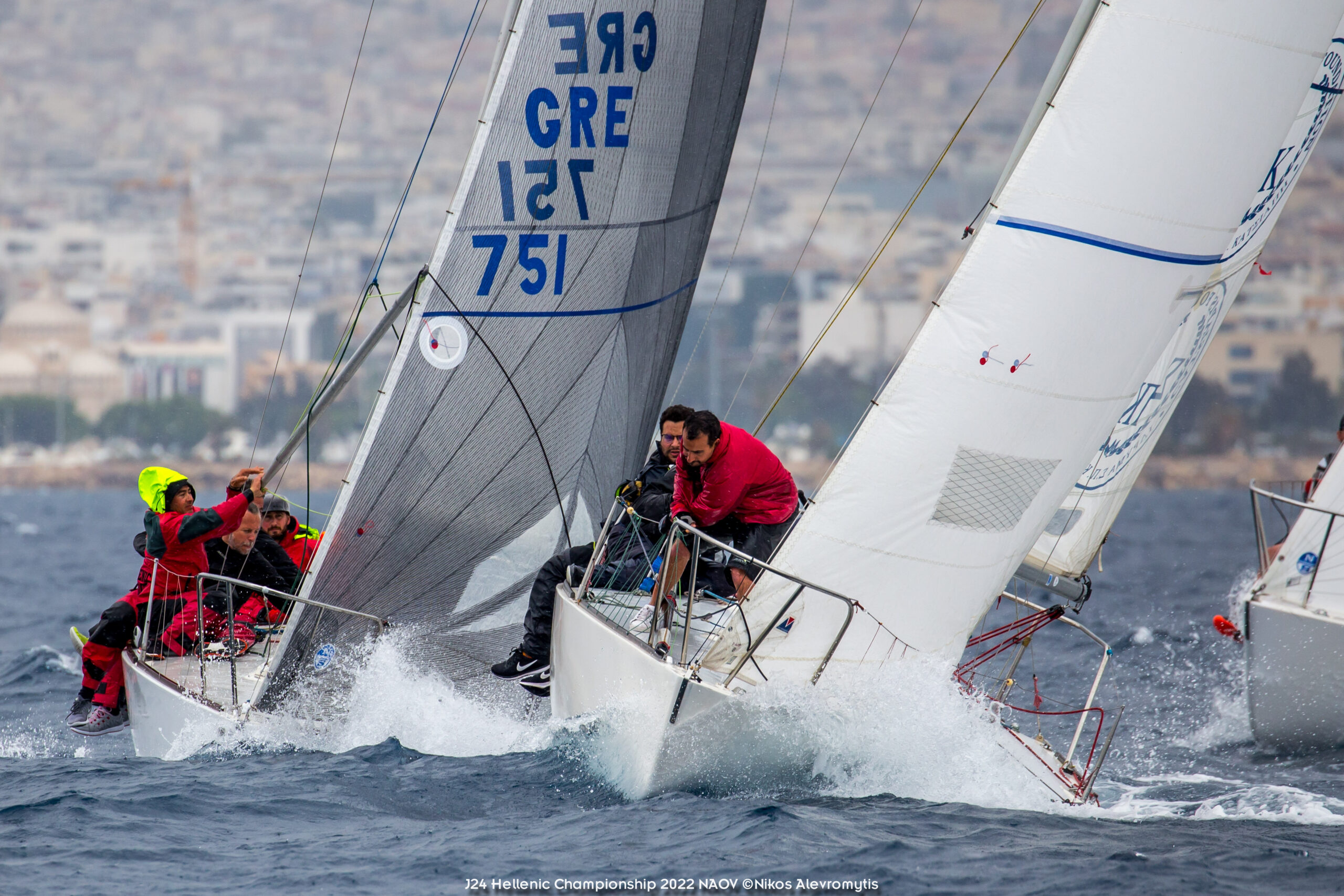 J24 Hellenic Championship 2022.NAOV ©Nikos Alevromytis