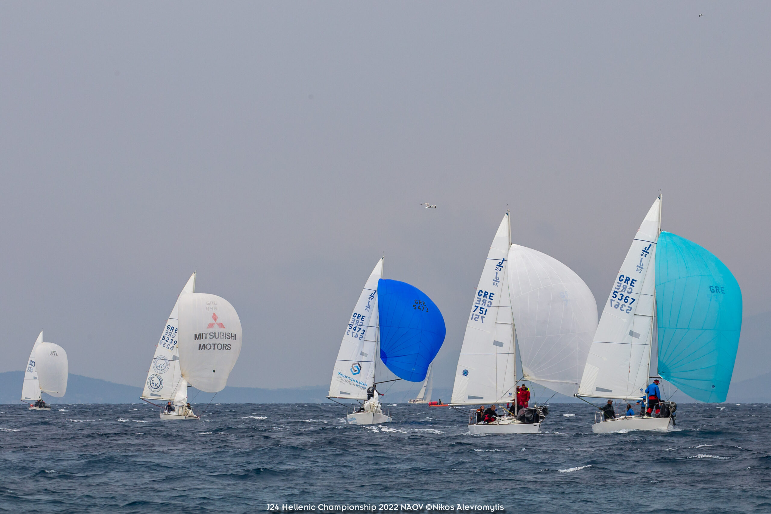 J24 Hellenic Championship 2022.NAOV ©Nikos Alevromytis