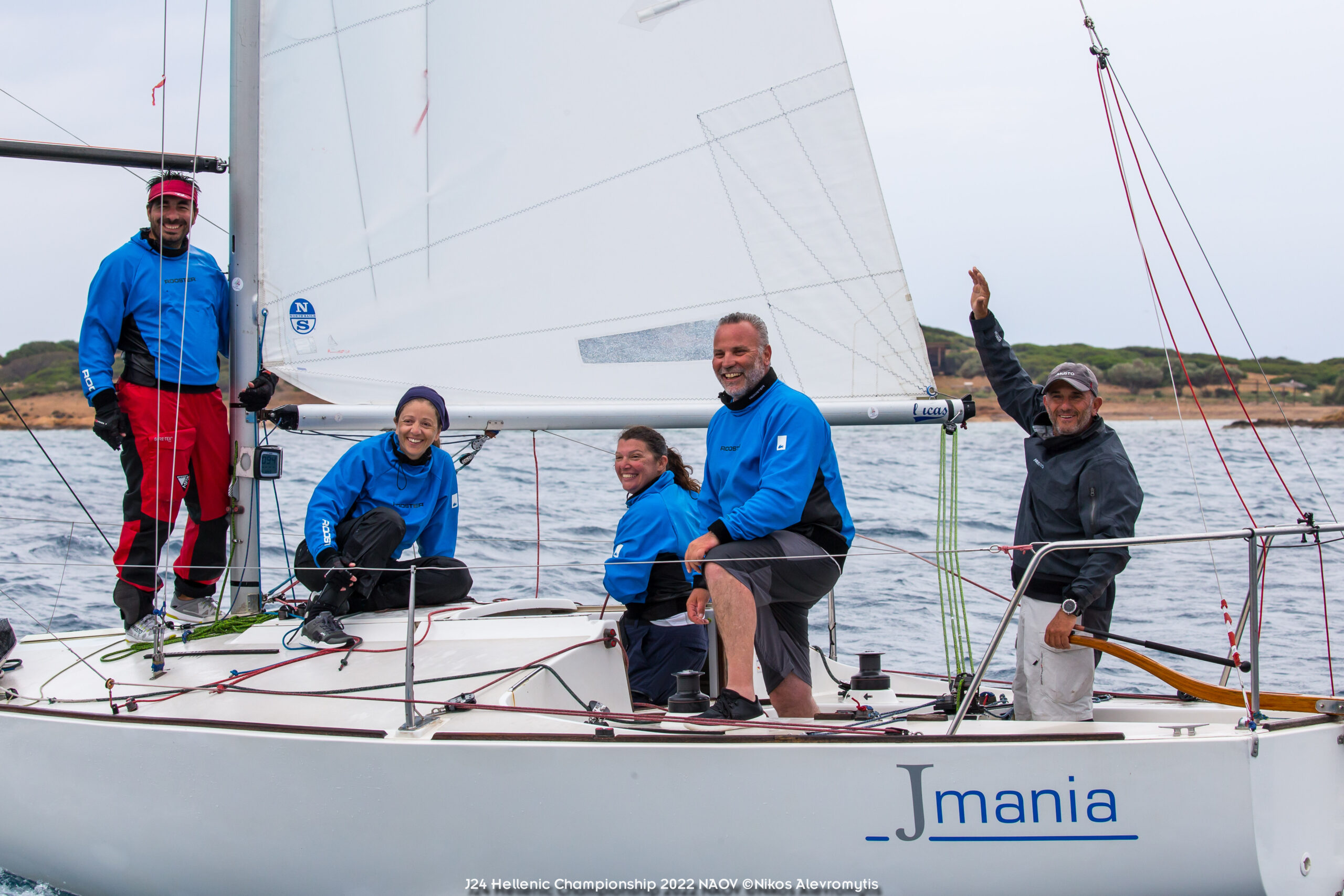 J24 Hellenic Championship 2022.NAOV ©Nikos Alevromytis