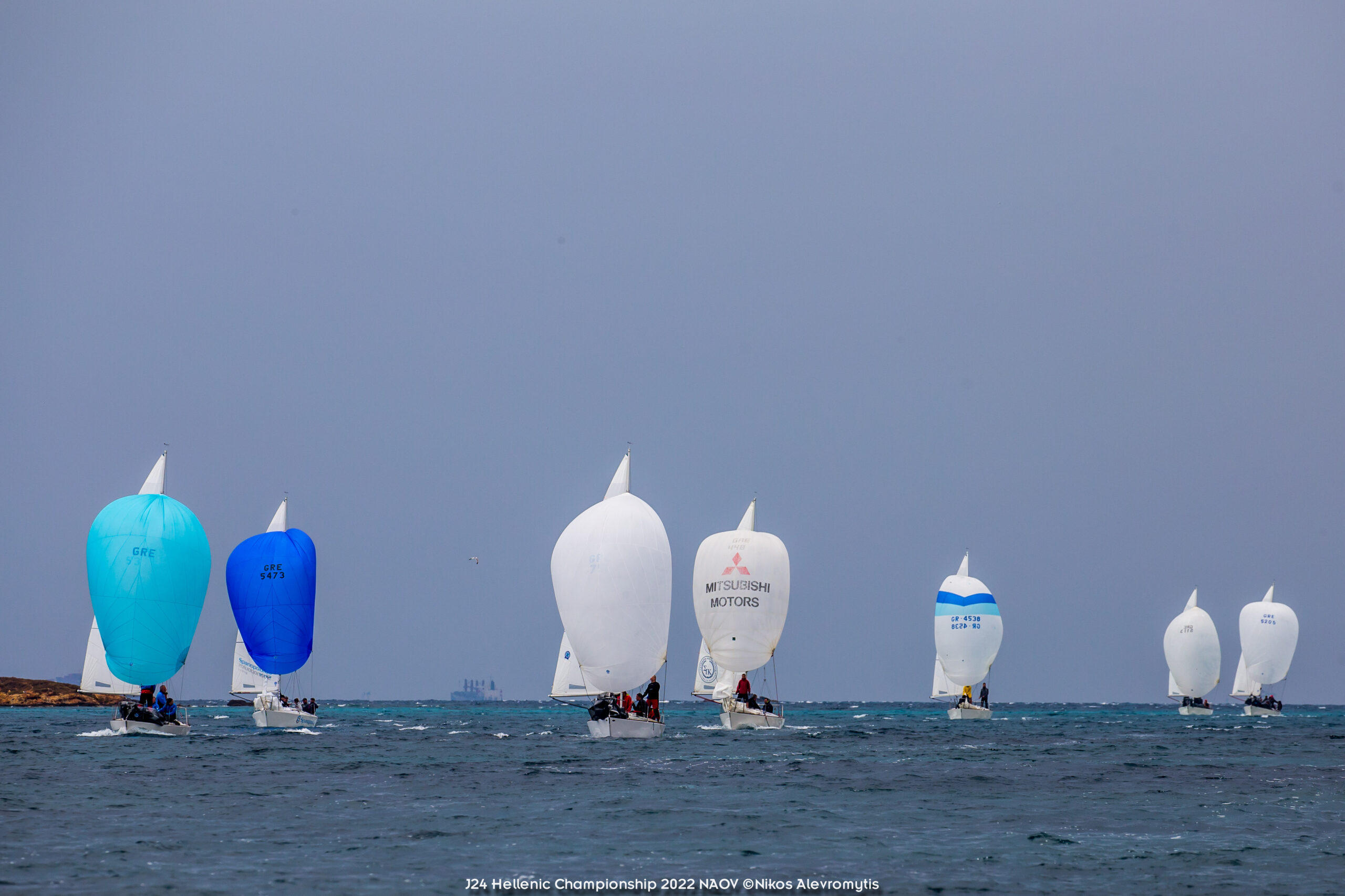 J24 Hellenic Championship 2022.NAOV ©Nikos Alevromytis