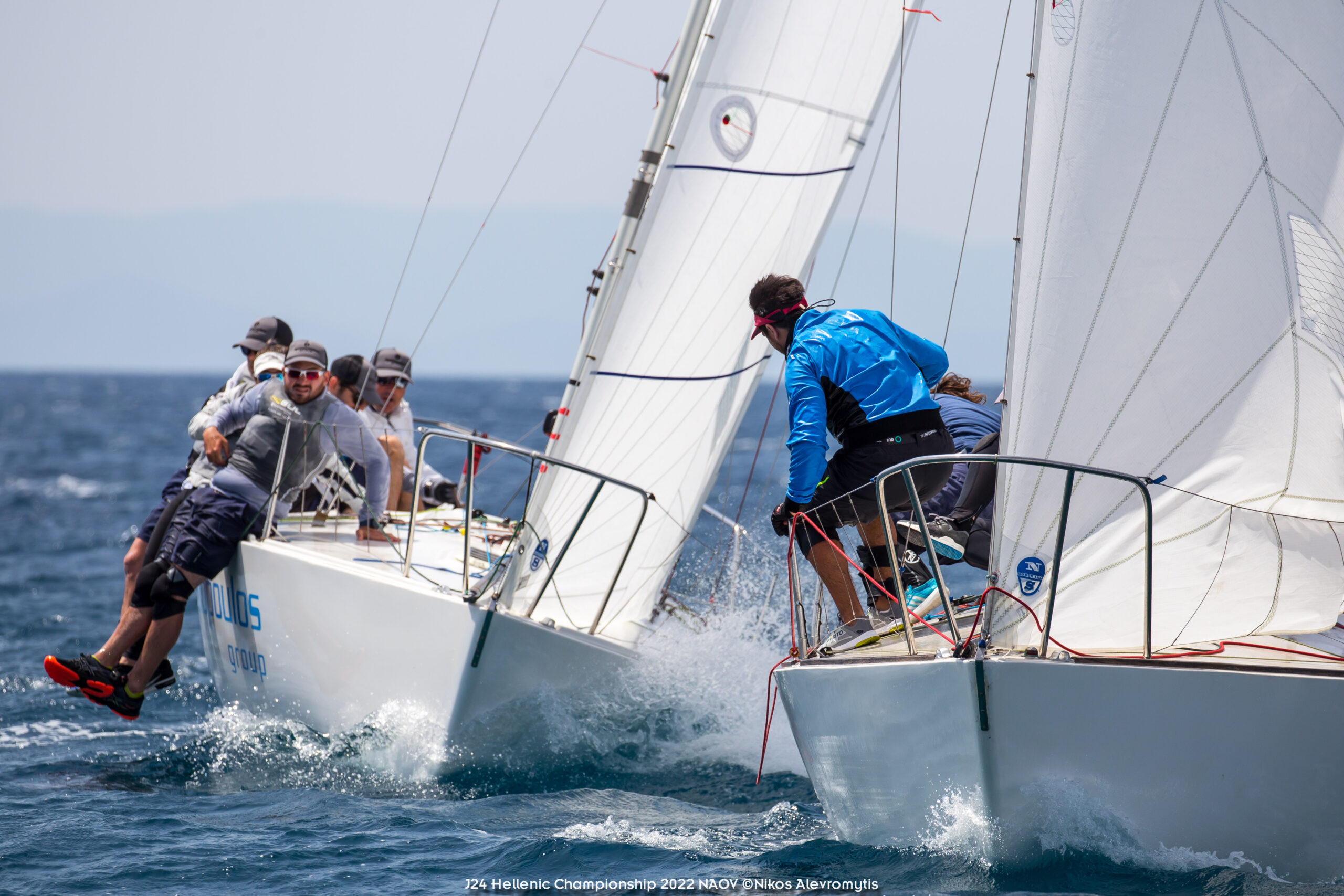 J24 Hellenic Championship 2022.NAOV ©Nikos Alevromytis