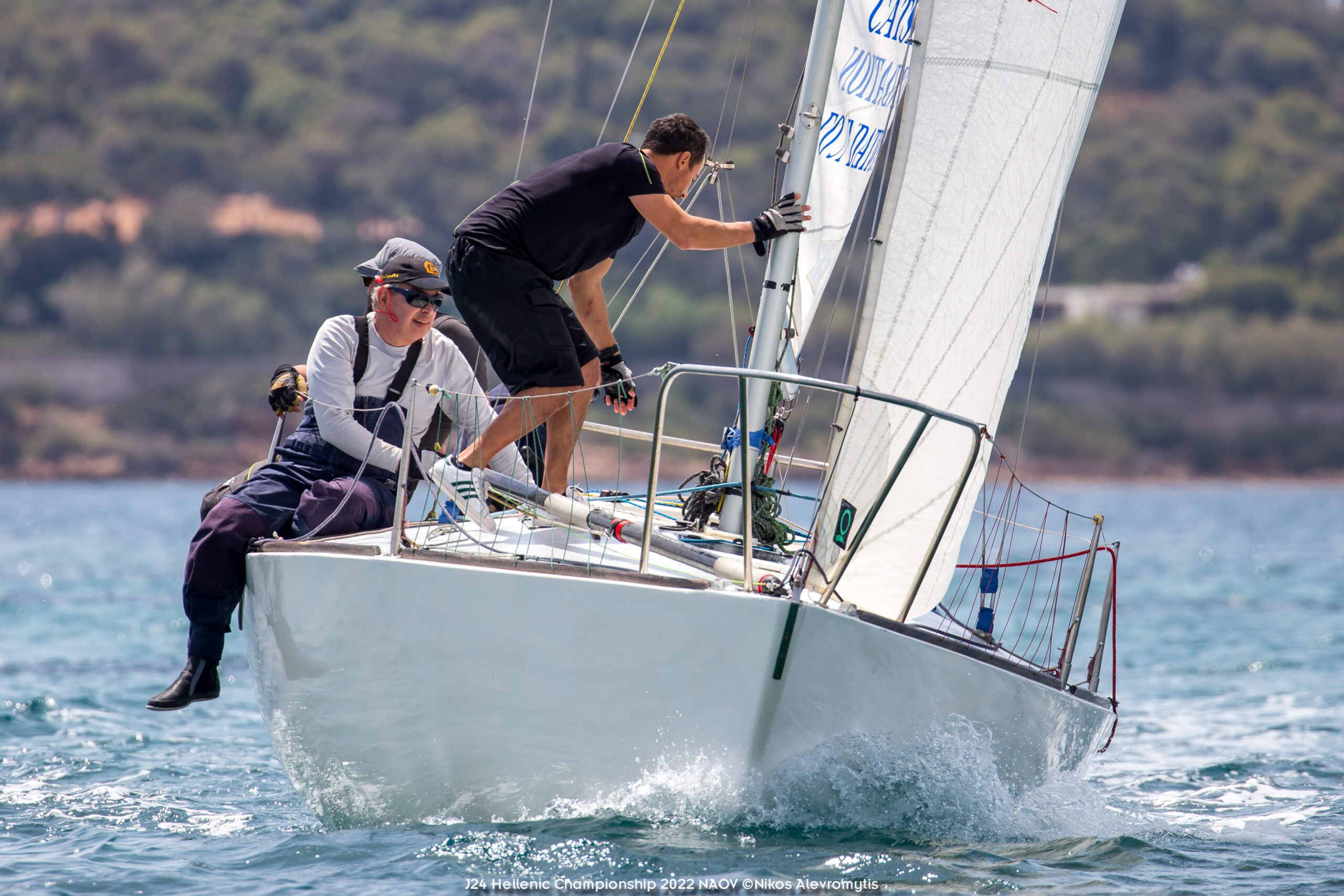 J24 Hellenic Championship 2022.NAOV ©Nikos Alevromytis