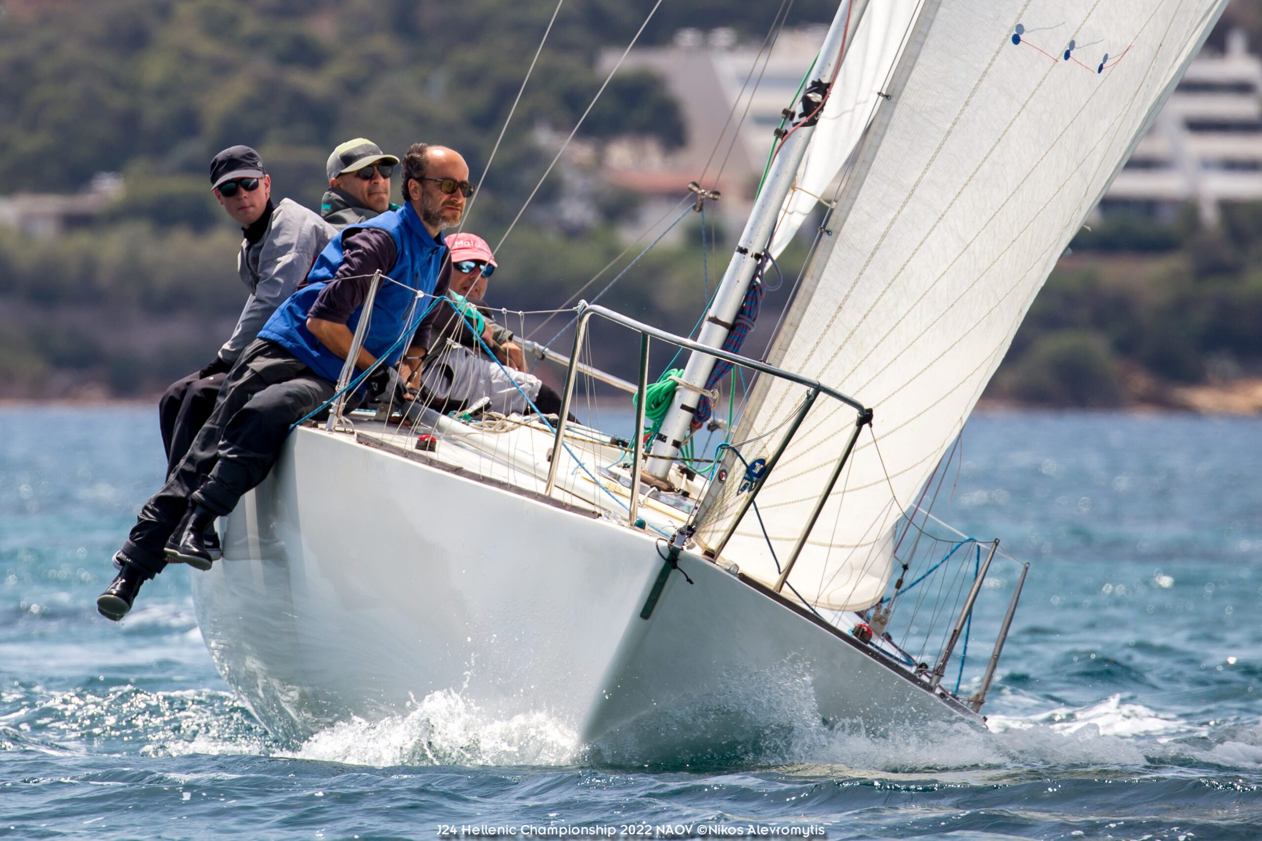 J24 Hellenic Championship 2022.NAOV ©Nikos Alevromytis