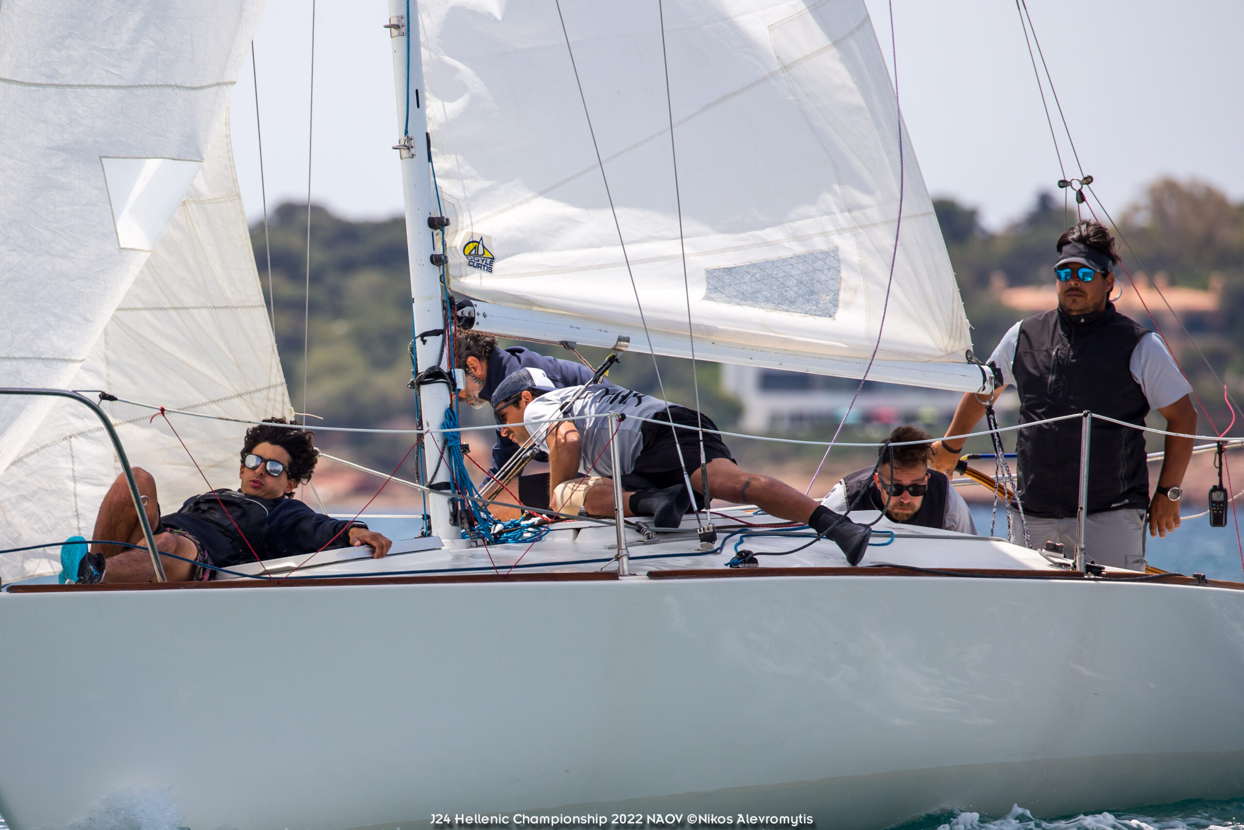 J24 Hellenic Championship 2022.NAOV ©Nikos Alevromytis