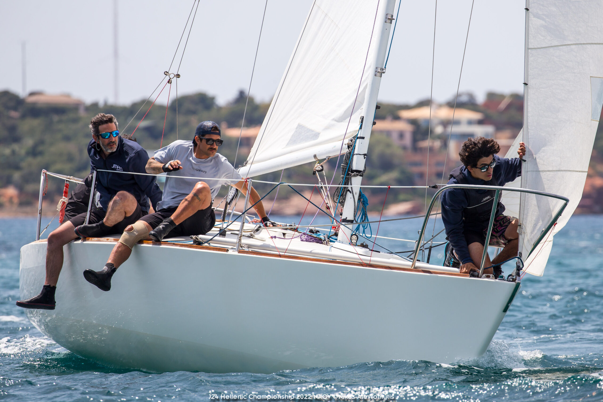 J24 Hellenic Championship 2022.NAOV ©Nikos Alevromytis