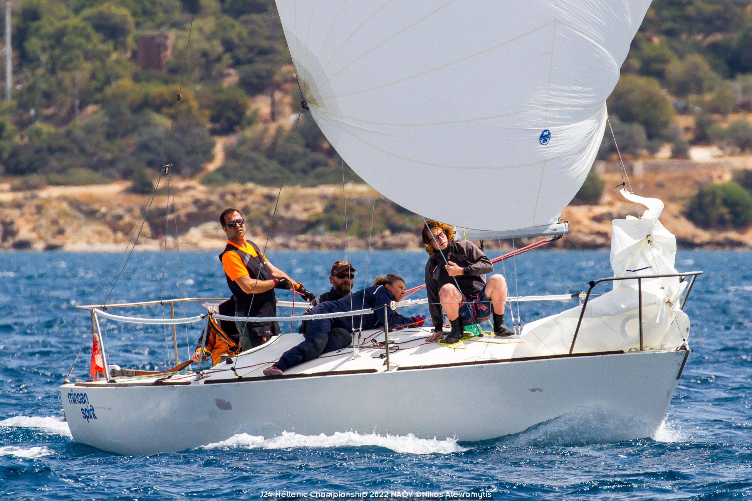 J24 Hellenic Championship 2022.NAOV ©Nikos Alevromytis