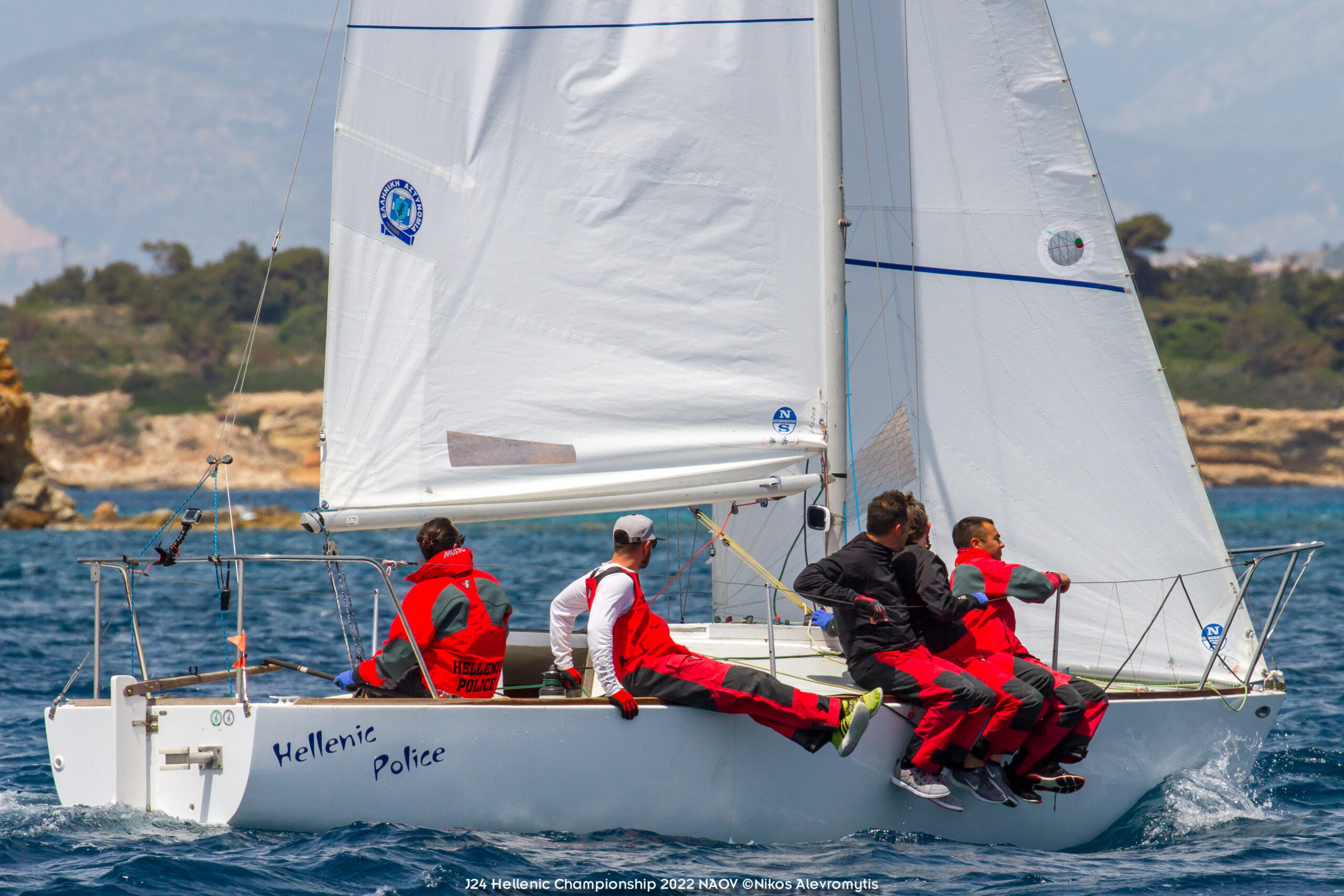 J24 Hellenic Championship 2022.NAOV ©Nikos Alevromytis