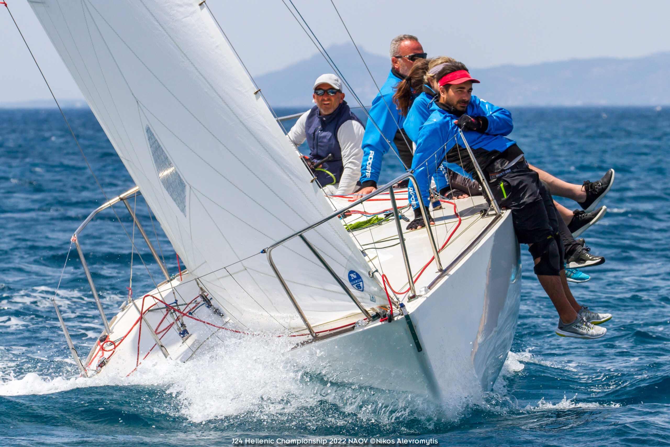 J24 Hellenic Championship 2022.NAOV ©Nikos Alevromytis