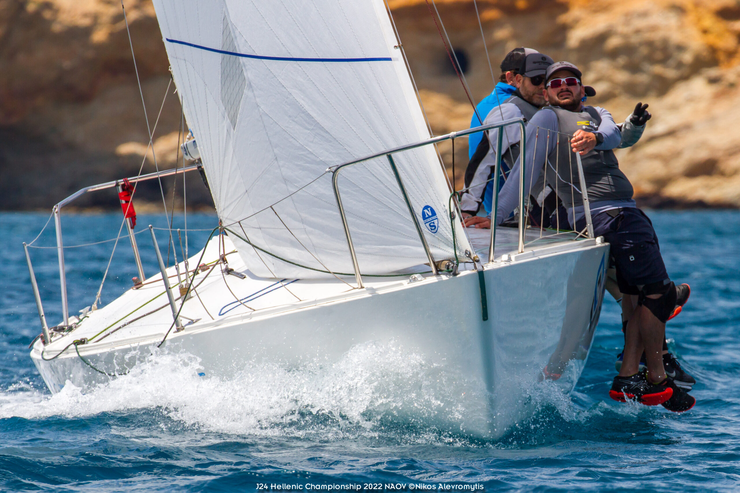 J24 Hellenic Championship 2022.NAOV ©Nikos Alevromytis