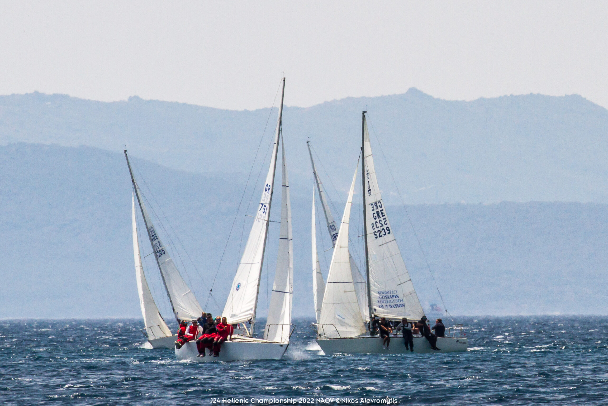 J24 Hellenic Championship 2022.NAOV ©Nikos Alevromytis