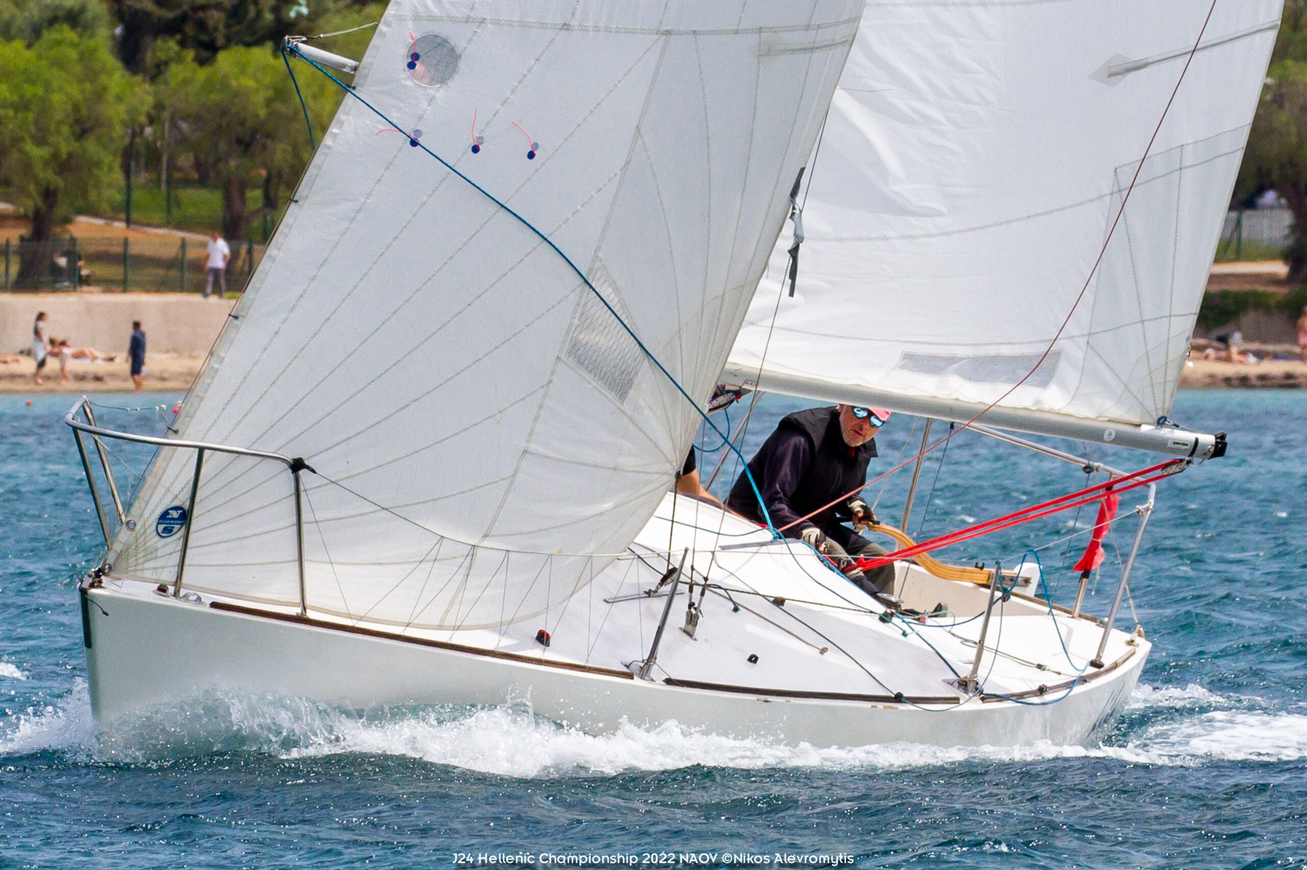 J24 Hellenic Championship 2022.NAOV ©Nikos Alevromytis
