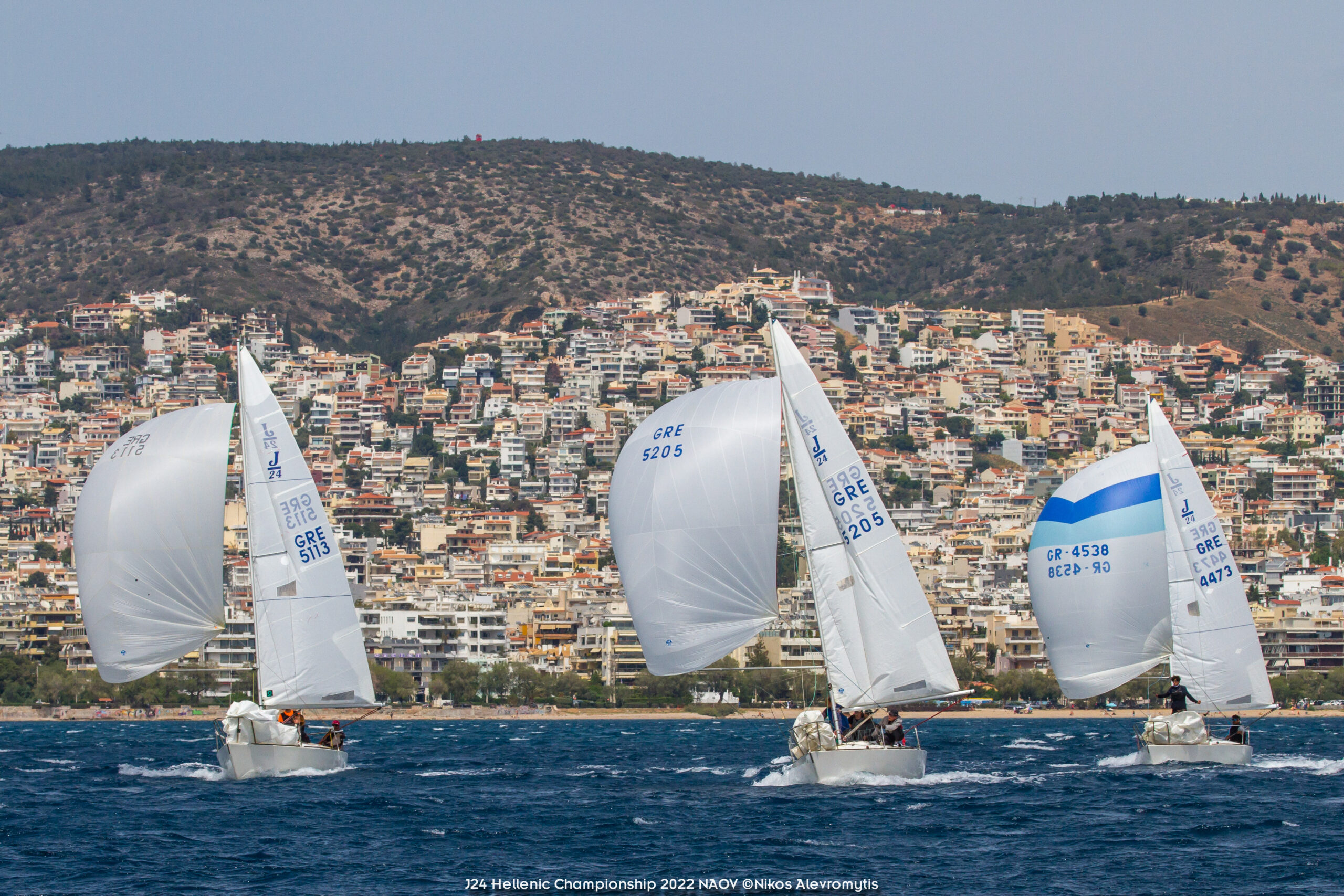 J24 Hellenic Championship 2022.NAOV ©Nikos Alevromytis