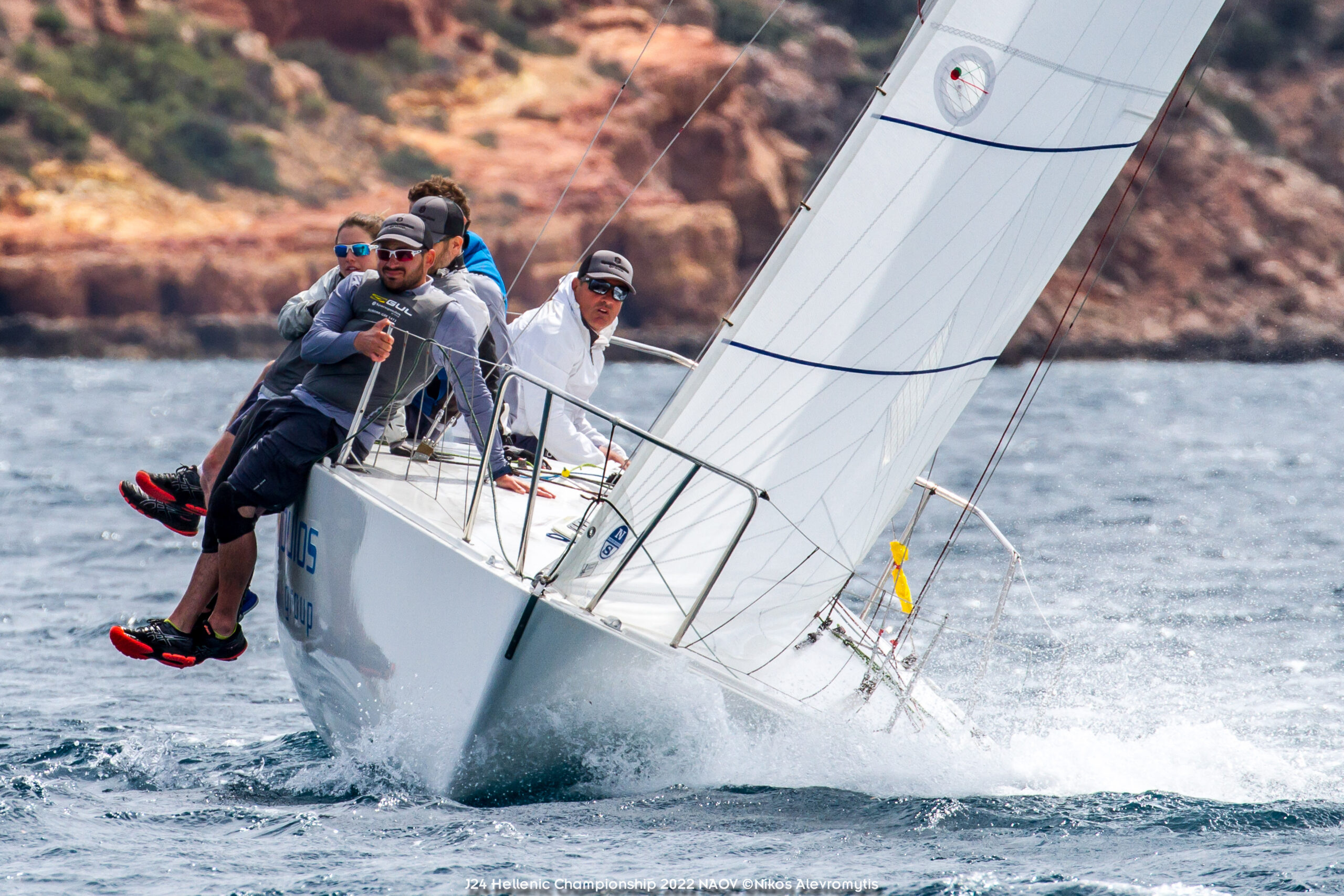 J24 Hellenic Championship 2022.NAOV ©Nikos Alevromytis