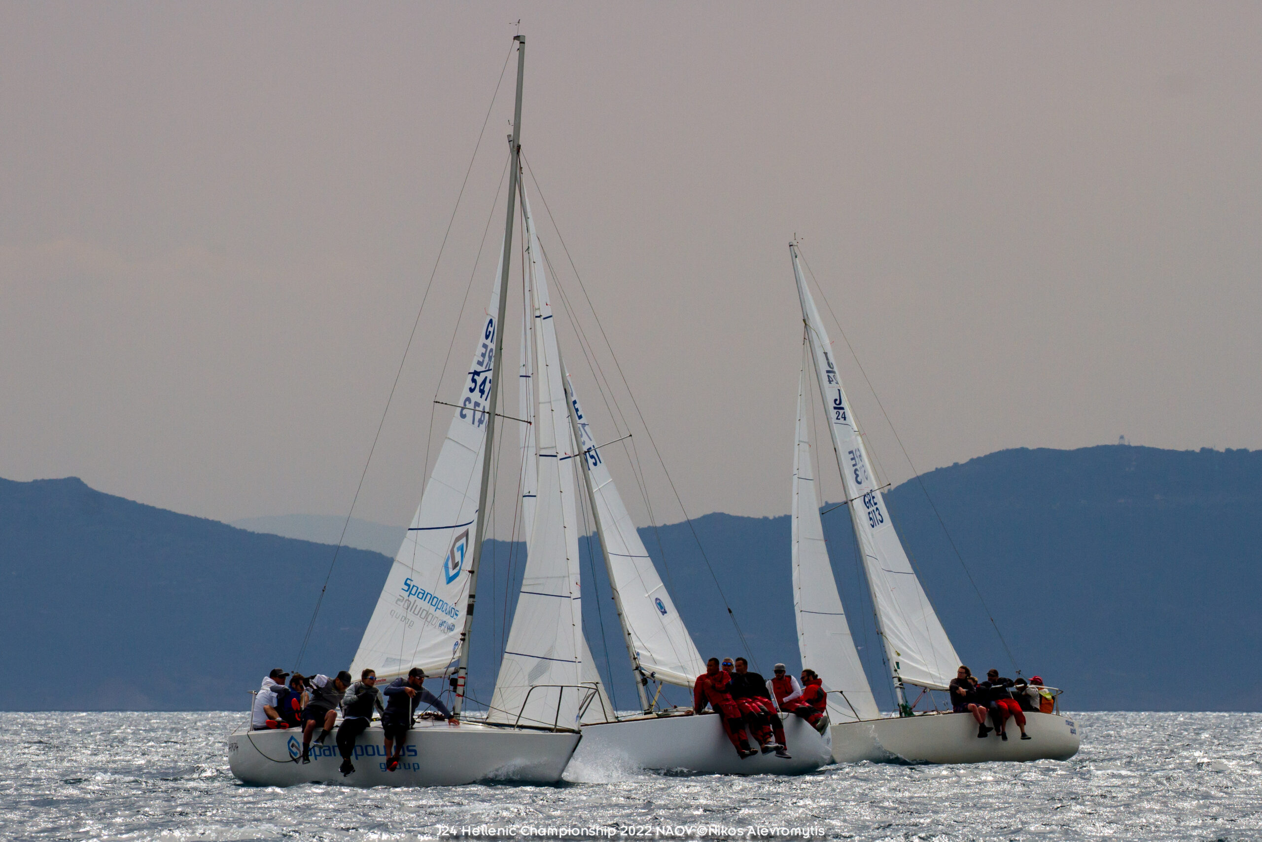 J24 Hellenic Championship 2022.NAOV ©Nikos Alevromytis