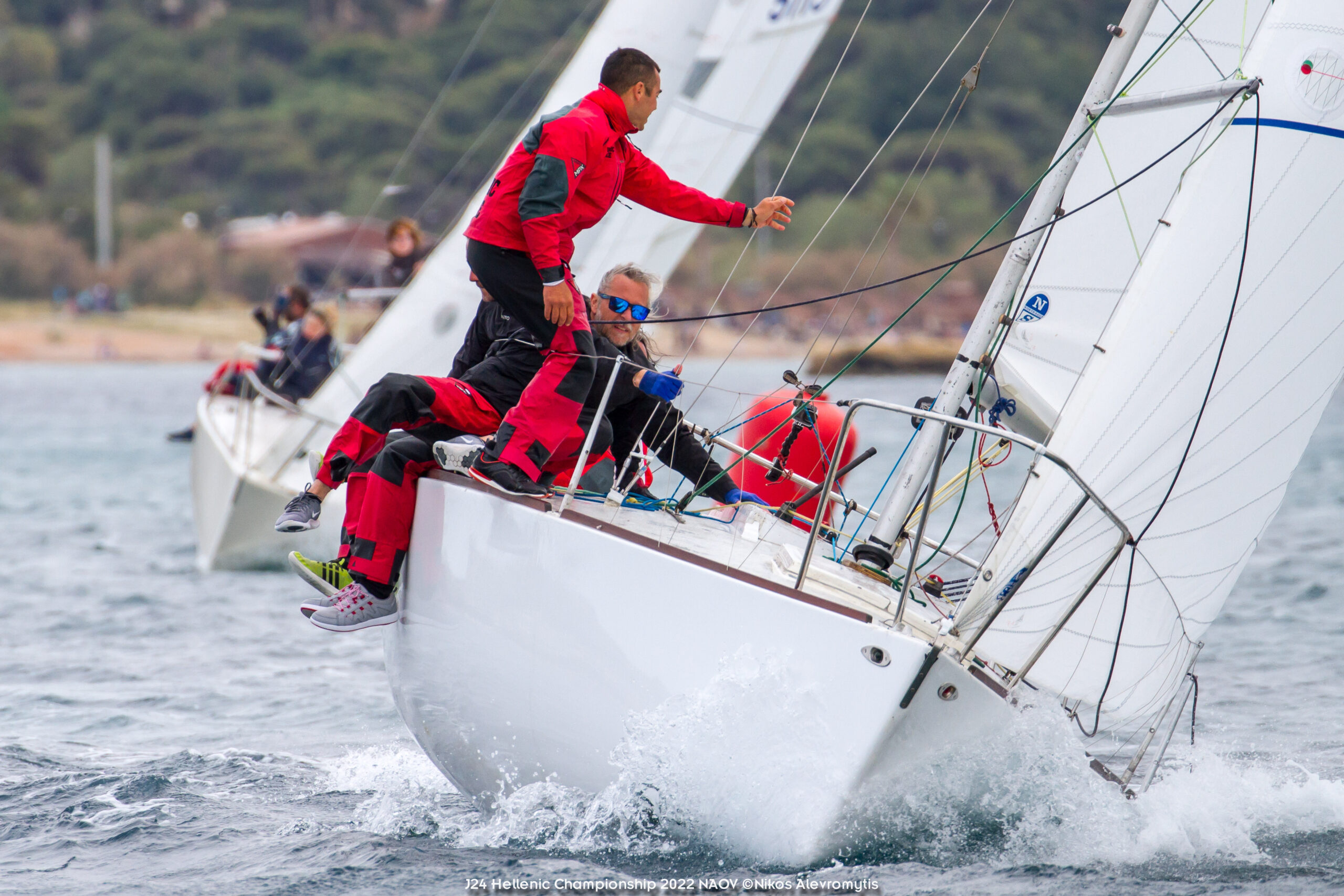 J24 Hellenic Championship 2022.NAOV ©Nikos Alevromytis